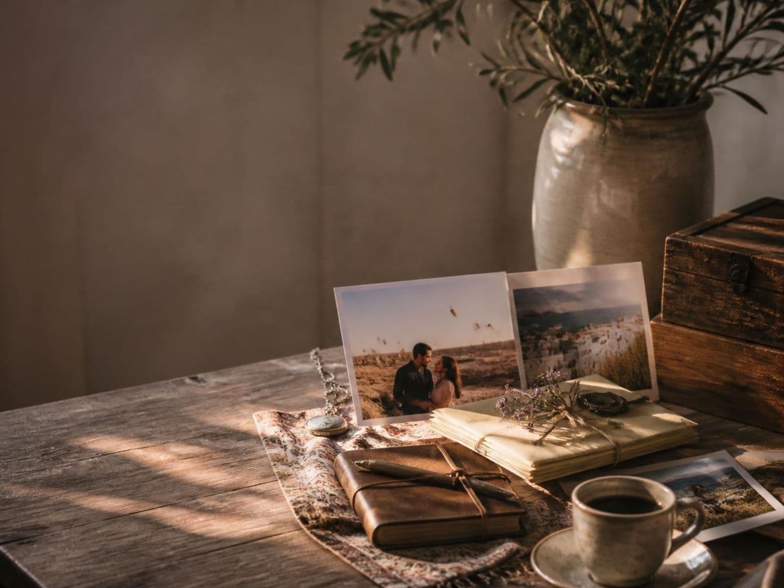 Relationship photographs and meaningful anniversary memories